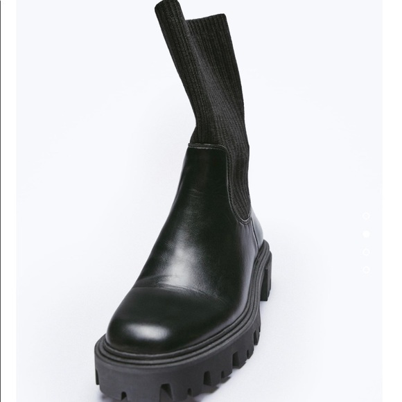 Zara Sock Boots - Picture 2 of 5